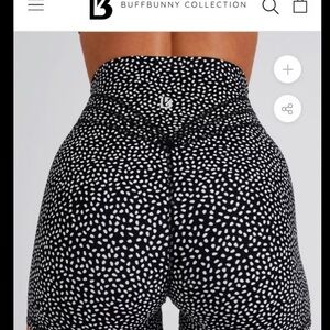 BuffBunny Bossy Print Patterned Bike Shorts